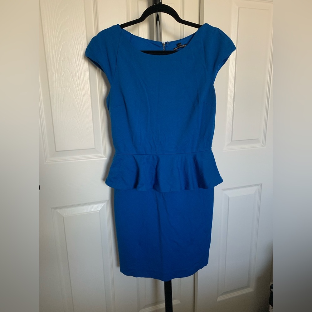 EXPRESS peplum dress